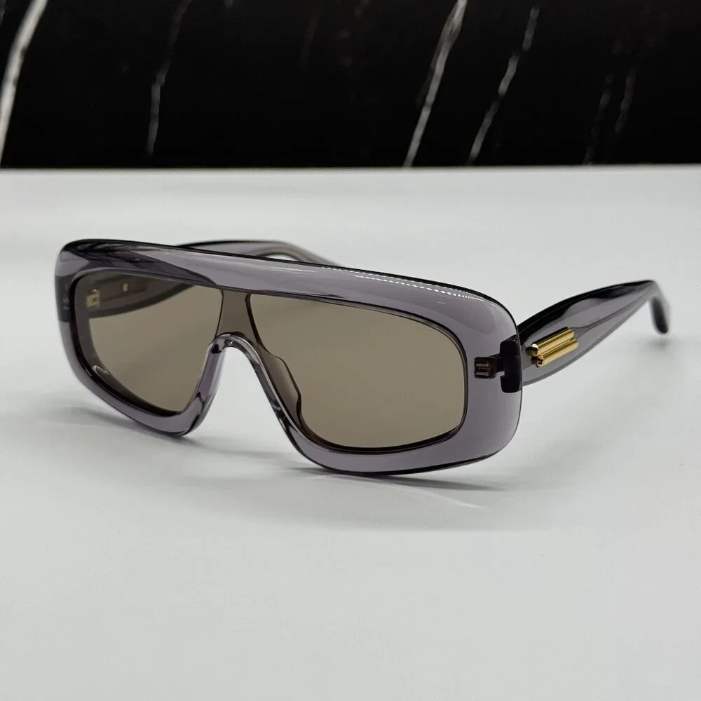 NEW BOTTEGA VENETA SUNGLASSES GREY UNISEX EYEWEAR BOTTEGA VENETA BV1281S 003
